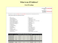 Desktop screenshot for theiplookup.org