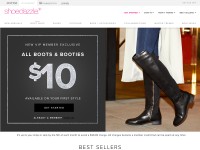 Desktop screenshot for shoedazzle.com