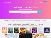 Desktop screenshot for textures4photoshop.com