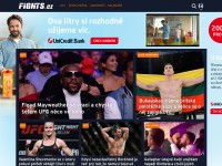 Desktop screenshot for fights.cz