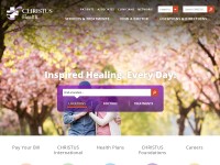 Desktop screenshot for christushealth.org