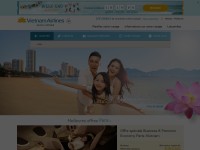 Desktop screenshot for vietnamairlines.com