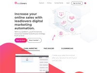 Desktop screenshot for leadlovers.com