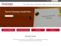 Desktop screenshot for qualchoice.com