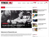 Desktop screenshot for fitnessvolt.com