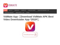 Desktop screenshot for vidmate.vin