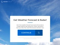 Desktop screenshot for weatherforecastdaily.com