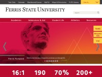 Desktop screenshot for ferris.edu