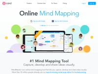 Desktop screenshot for mindmeister.com