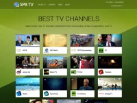 Desktop screenshot for spbtv.online