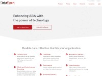 Desktop screenshot for datafinch.com
