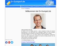 Desktop screenshot for dr-gumpert.de