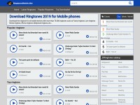 Desktop screenshot for ringtonesmobile.net