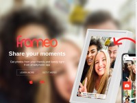 Desktop screenshot for frameo.net