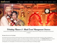 Desktop screenshot for shadievents.com