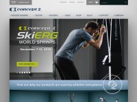Desktop screenshot for concept2.com