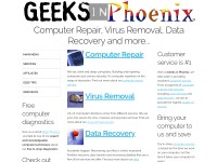 Desktop screenshot for geeksinphoenix.com