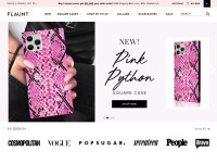 Desktop screenshot for flauntcases.com