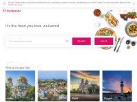 Desktop screenshot for foodpanda.bg