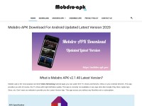 Desktop screenshot for mobdro-apk.pro