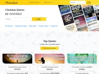 Desktop screenshot for christianquotes.info