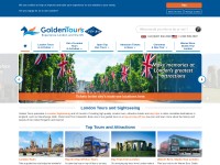Desktop screenshot for goldentours.com