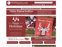 Desktop screenshot for wallquotes.com