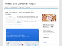 Desktop screenshot for calendarness.com