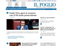 Desktop screenshot for ilfoglio.it