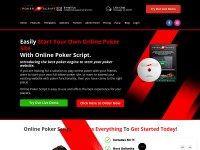 Desktop screenshot for onlinepokerscript.com