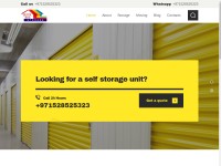 Desktop screenshot for quickboxstorage.ae