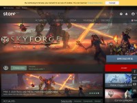 Desktop screenshot for skyforge.com