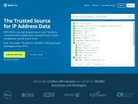 Desktop screenshot for ipinfo.io