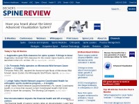 Desktop screenshot for beckersspine.com