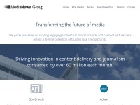 Desktop screenshot for journalregister.com