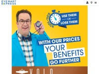 Desktop screenshot for eyemartexpress.com