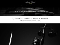 Desktop screenshot for albertochaconabogado.com