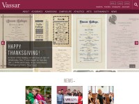 Desktop screenshot for vassar.edu