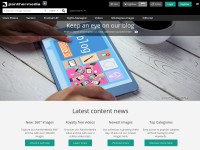 Desktop screenshot for panthermedia.net