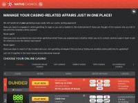 Desktop screenshot for nativecasinos.ca