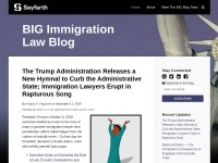 Desktop screenshot for bigimmigrationlawblog.com