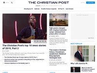 Desktop screenshot for christianpost.com