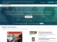 Desktop screenshot for newswire.ca