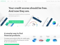 Desktop screenshot for creditkarma.com