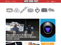 Desktop screenshot for nypost.com