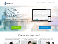 Desktop screenshot for journyx.com