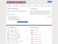 Desktop screenshot for postcrossing.com