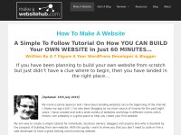 Desktop screenshot for makeawebsitehub.com