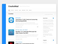 Desktop screenshot for cracksmad.com