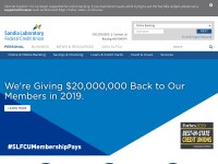 Desktop screenshot for slfcu.org